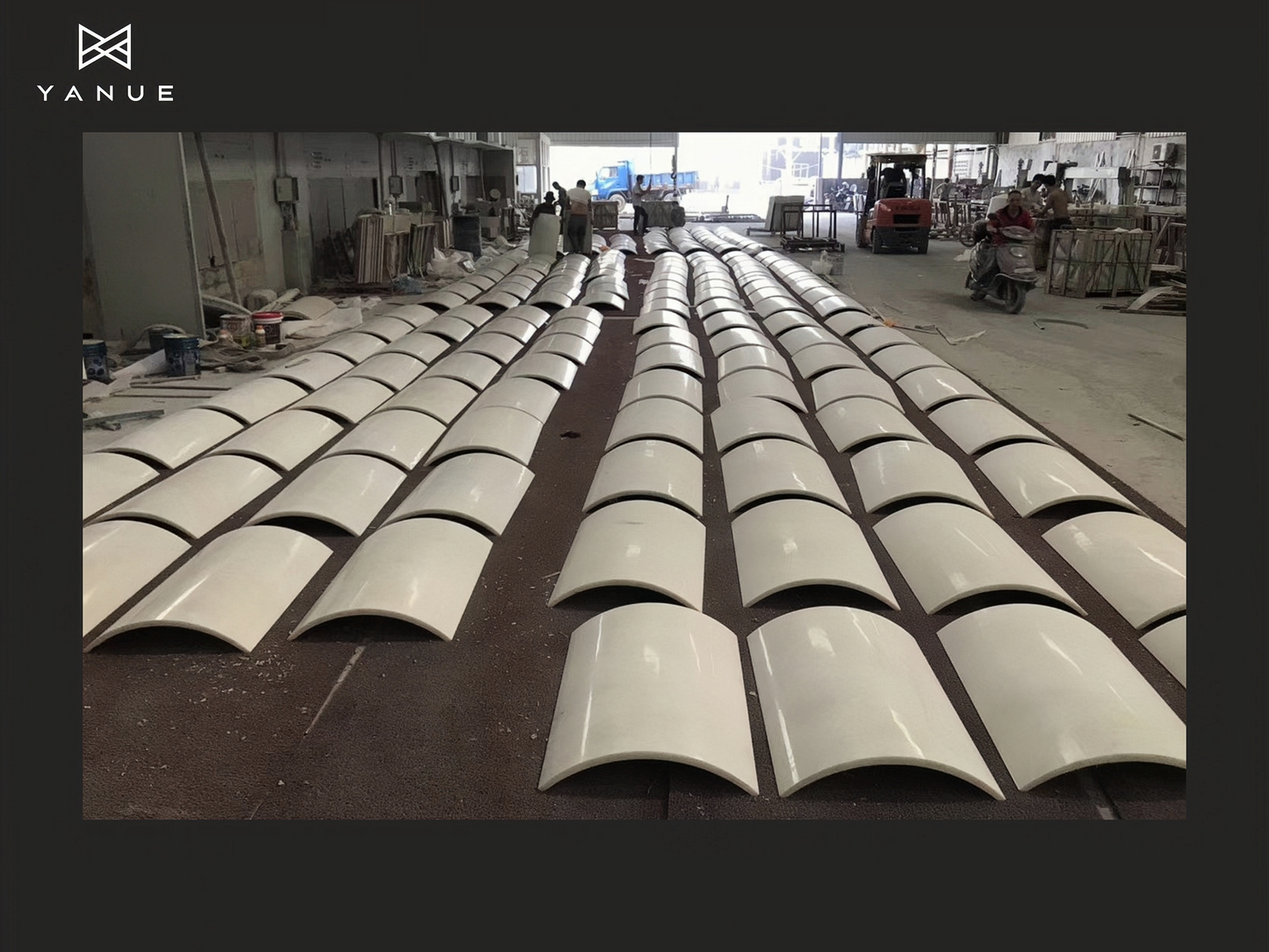 project-column- Natural stone -Special shape, arc shape-Indoor and outdoor decoration -Customized-Design