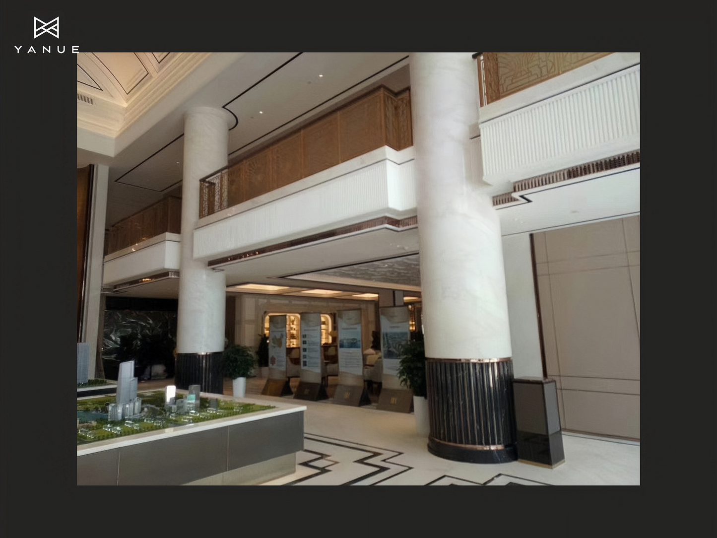 project-column- Natural stone -Special shape, arc shape-Indoor and outdoor decoration -Customized-Design