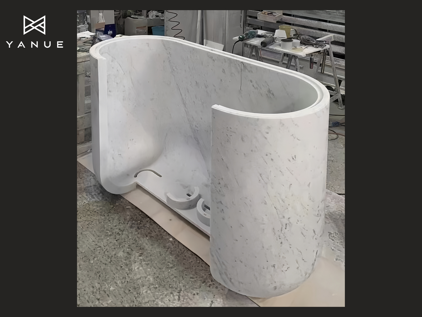 project-countertops -Natural stone - Cabinet- Calacatta - for kitchen and fine dining bar counters - Customized-Design