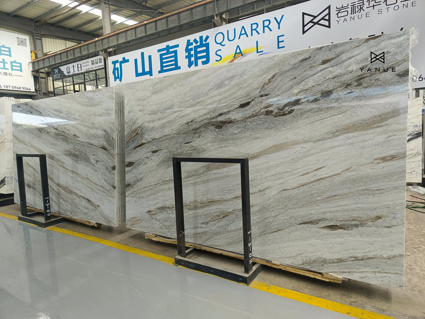 Quarry-White marble -calacatta-azure-With grey blue Veins -Polished Slabs -Warm marble-Villa Interior Decoration-Countertops-walls-floors-Background walls-unique marble