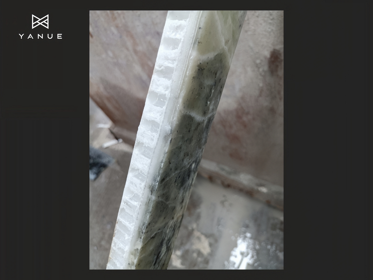 Project-Composite Stone - Composite of different materials - Customized design - Applicable to walls and countertops, furniture - Villa, hotel interior decoration