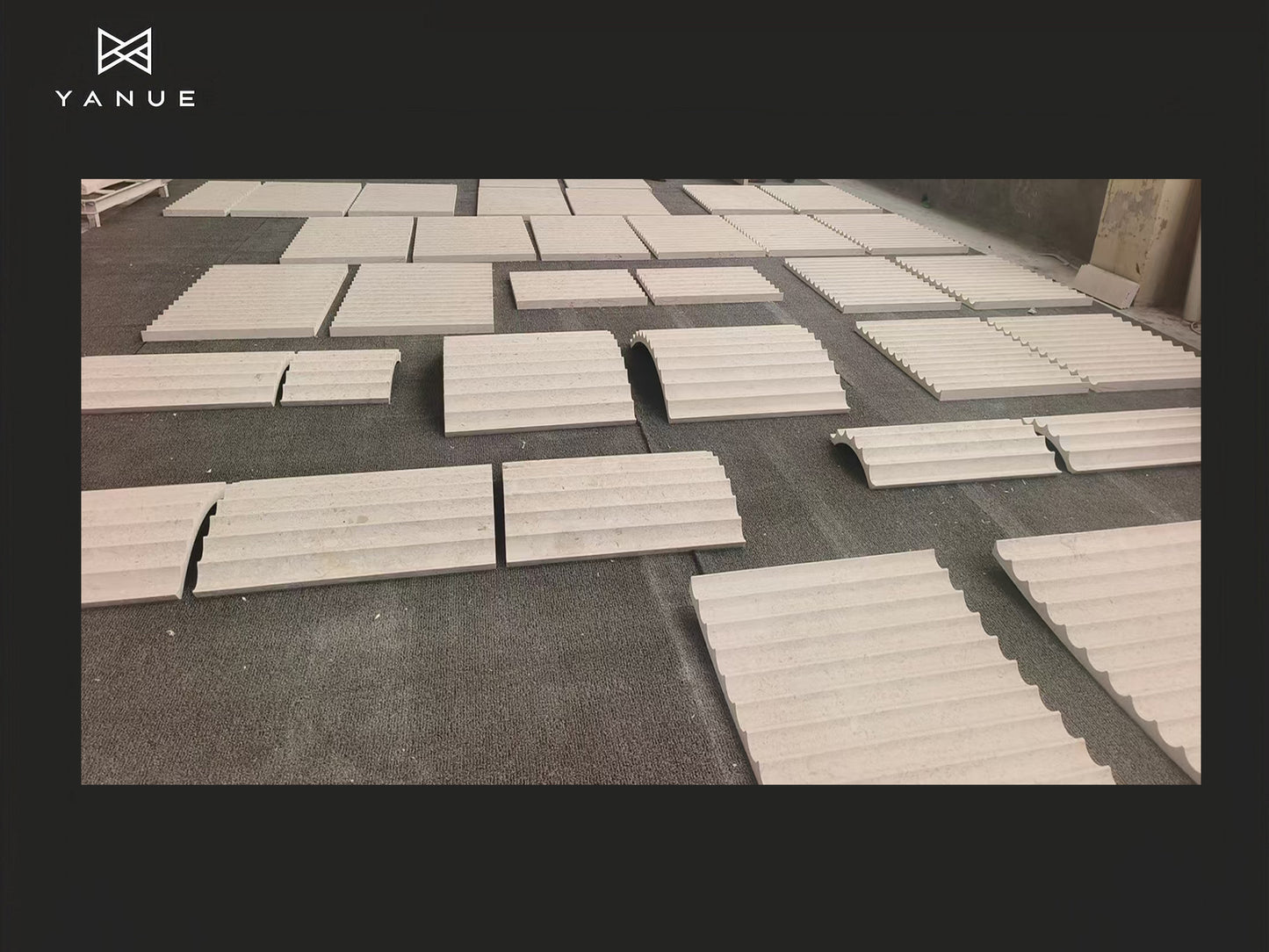 Project-Facade-Arch line limestone customized carved|Yanuestone