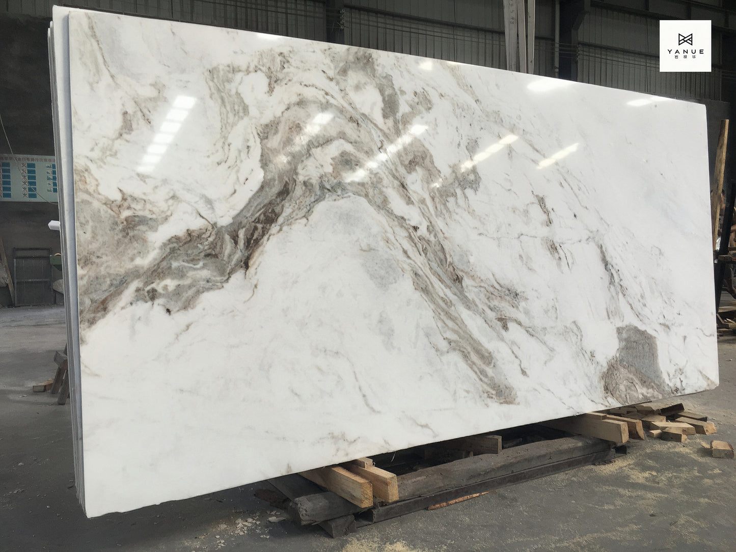 Quarry-White marble -Natural calacatta-With brown Veins -Polished Slabs -Warm marble-Villa Interior Decoration-Countertops-walls-floors-Background walls-unique marble