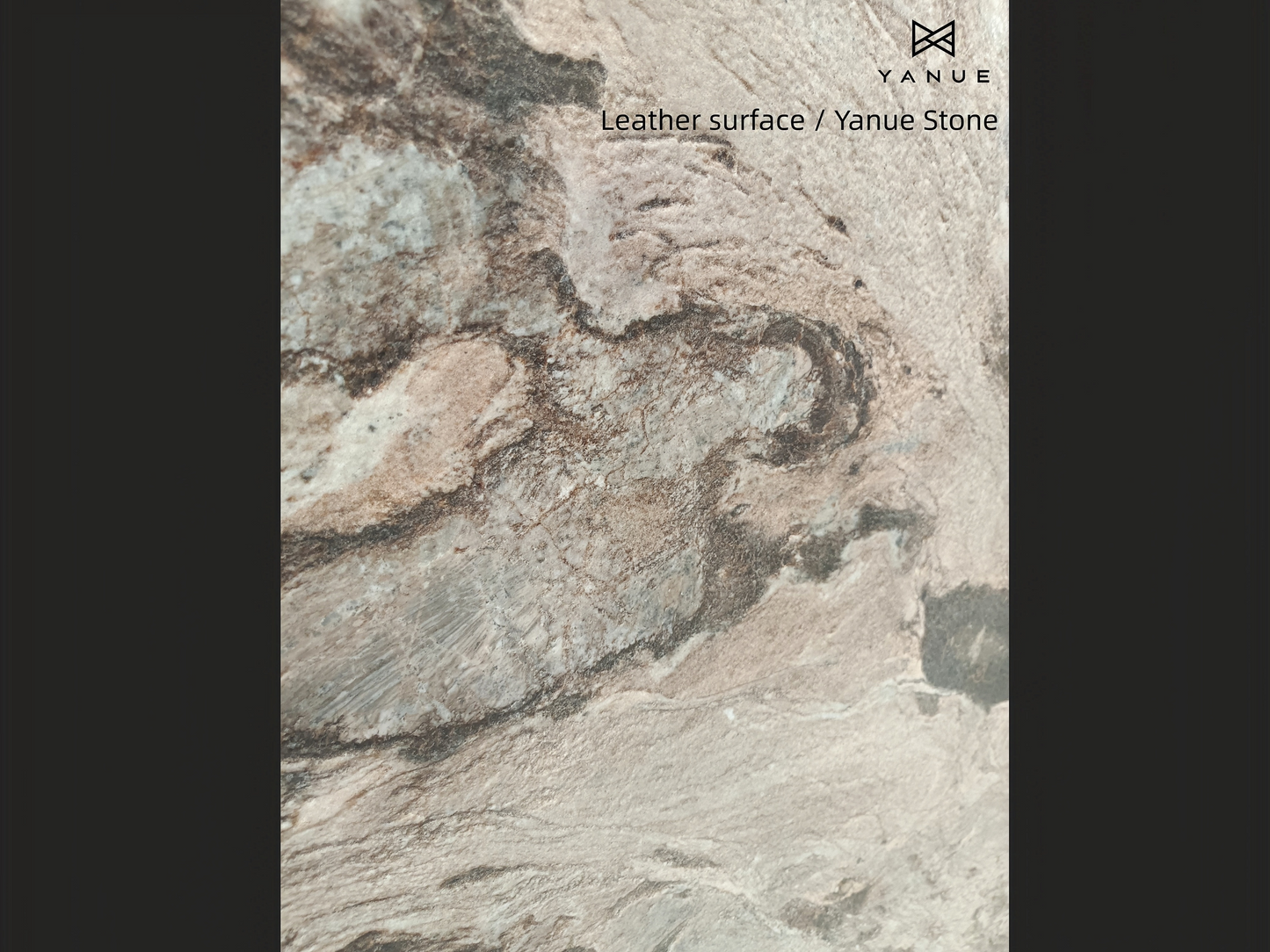 Quarry-Natural quartzite -Luxurious brown -cappuccino-Polished Slabs- Leather- Flame -Villa Interior Decoration-Design-Background walls
