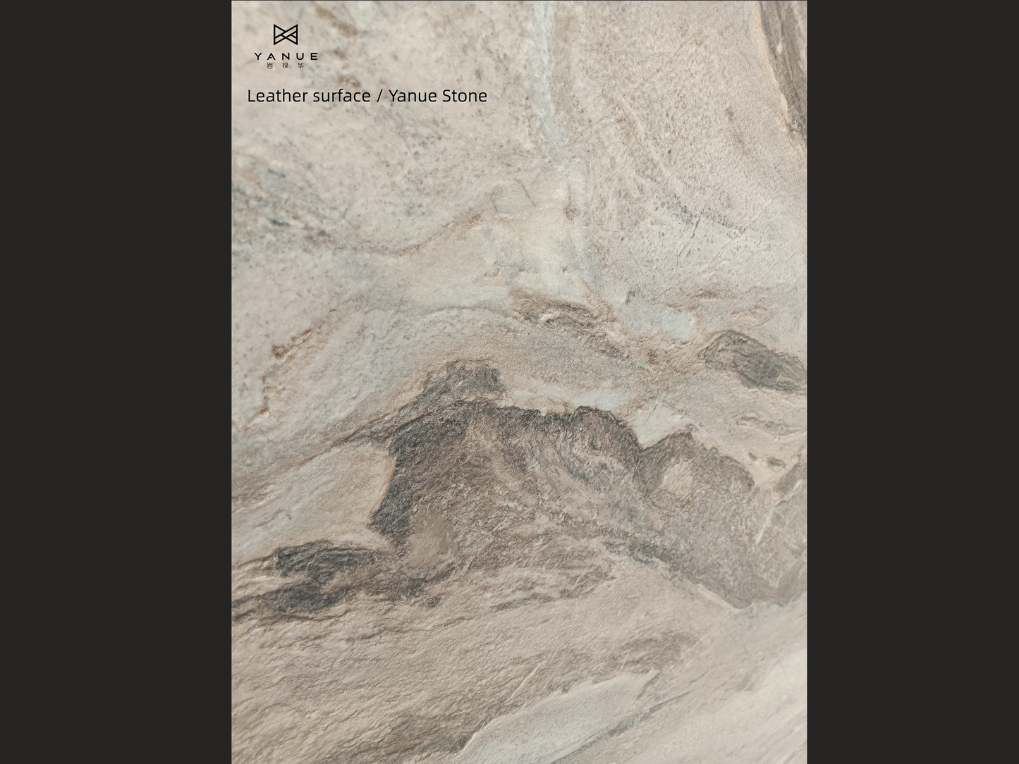 Quarry-Natural quartzite -Luxurious brown -cappuccino-Polished Slabs- Leather- Flame -Villa Interior Decoration-Design-Background walls