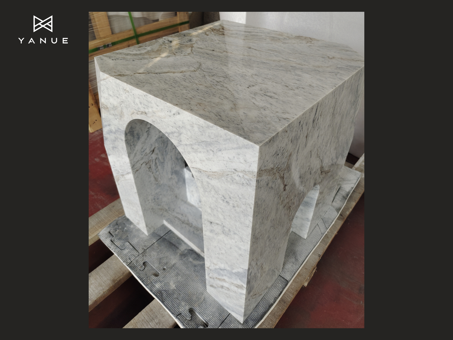 Crafts - Calacatta White - High-end Customization - Natural Stone Ornaments - Interior Decoration-Villa Hotel