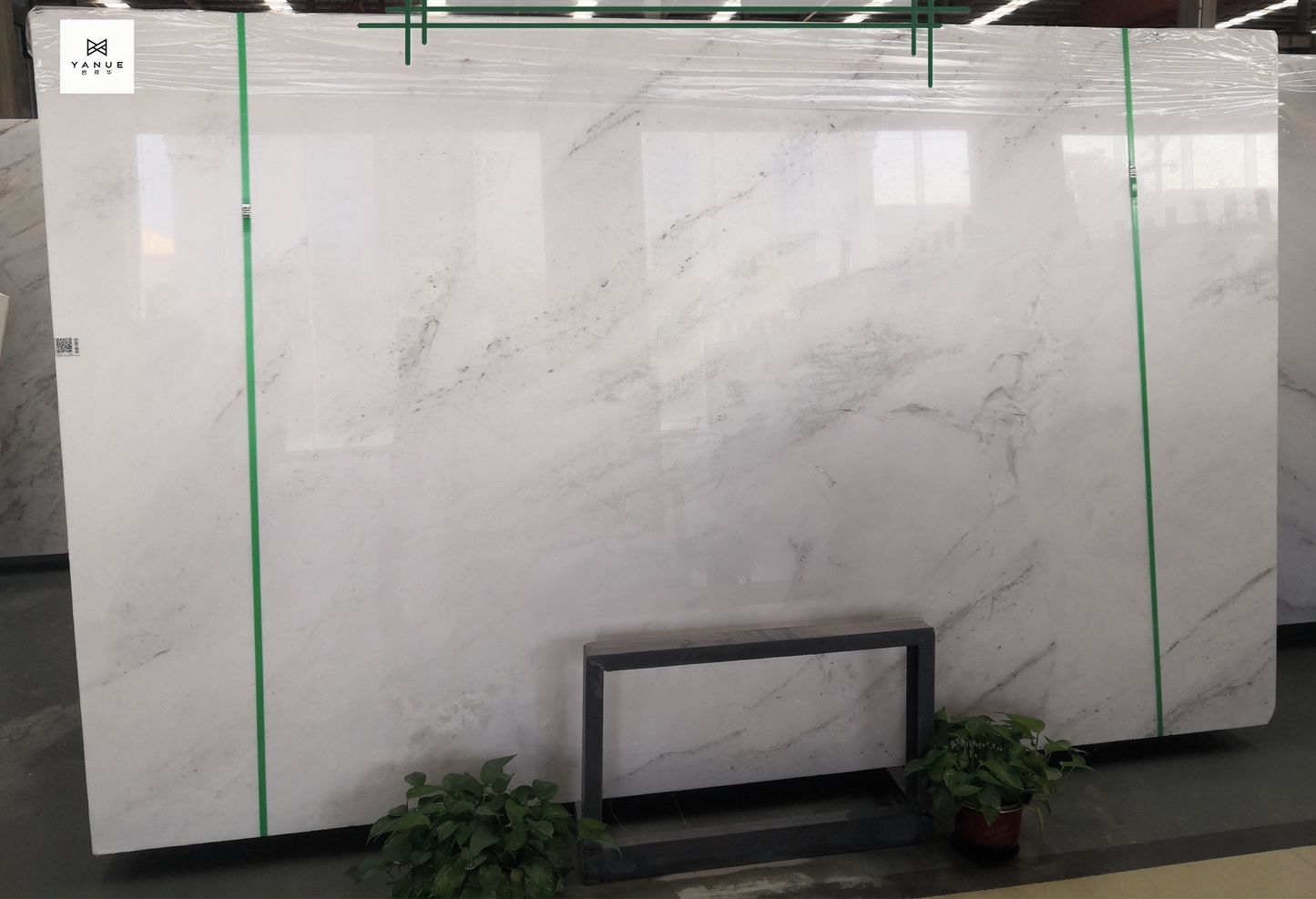Quarry- White marble - Natural calacatta- With few lines- Pure white- Polished Slabs -Warm marble-Villa Interior Decoration-Countertops-walls-floors-Background walls-unique marble