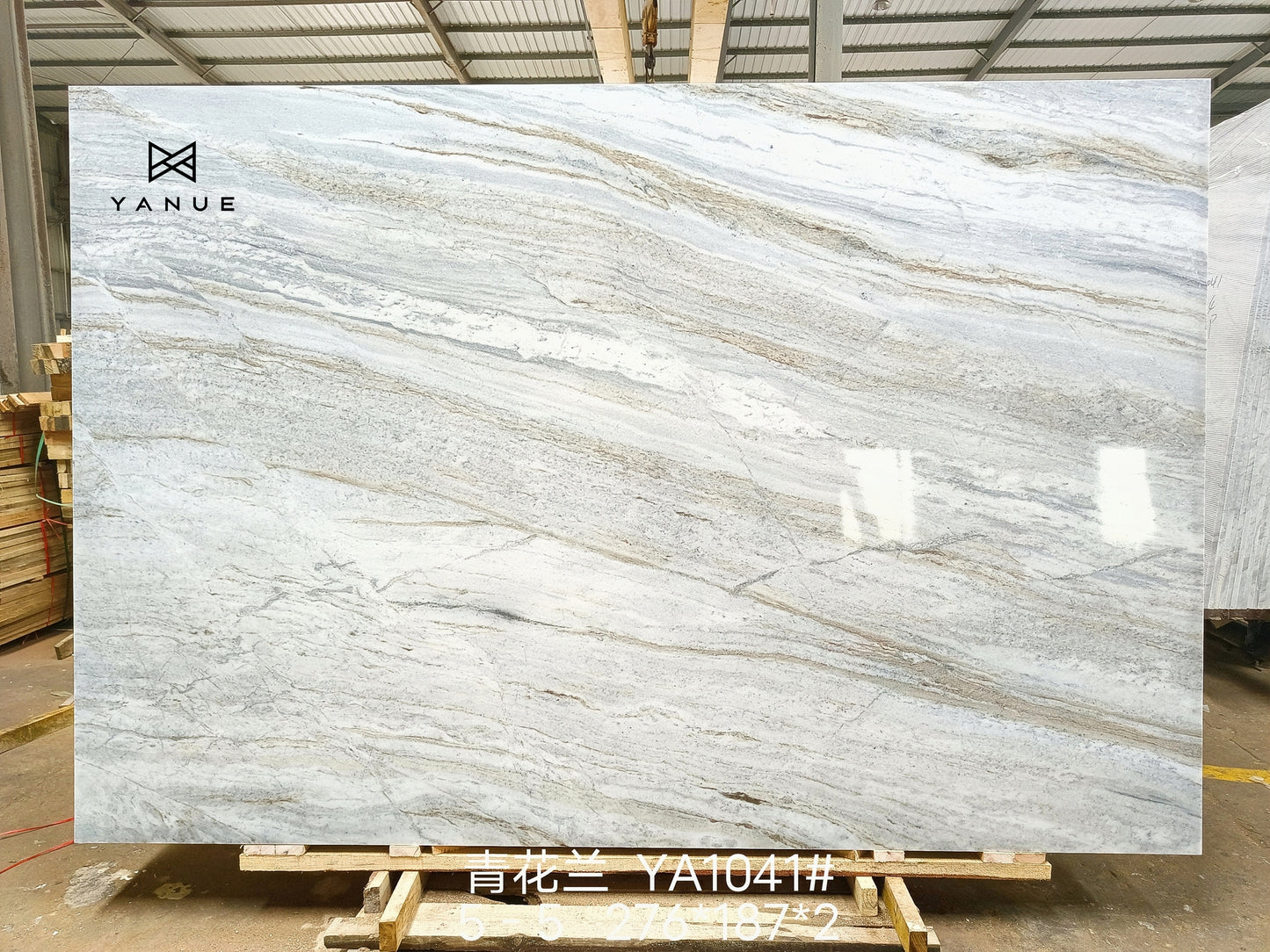 Quarry-White marble -calacatta-azure-With grey blue Veins -Polished Slabs -Warm marble-Villa Interior Decoration-Countertops-walls-floors-Background walls-unique marble