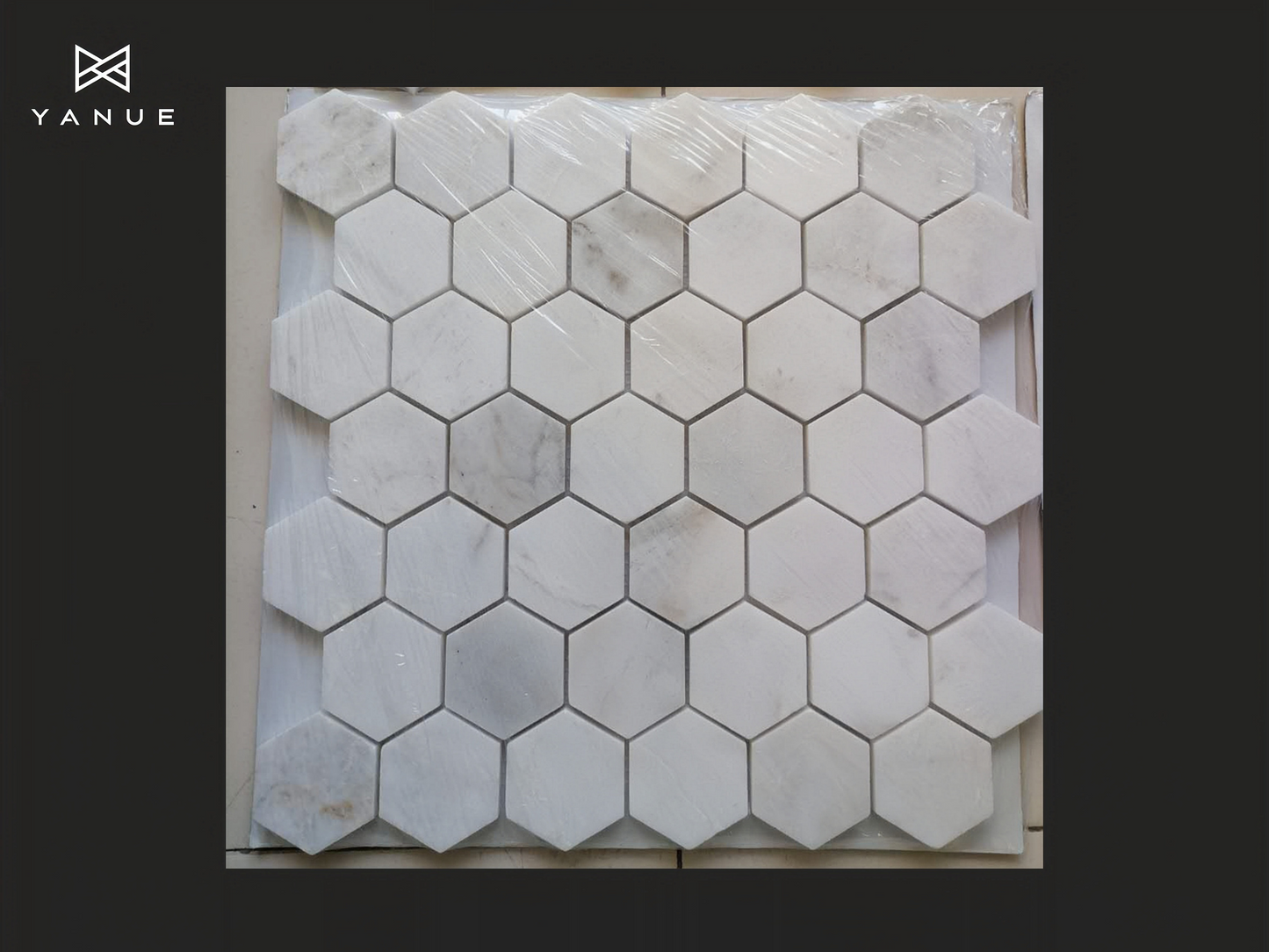 Mosaic- Natural stone -hexagon-Bathroom and kitchen-Calacatta-high quality marble-customized-European style