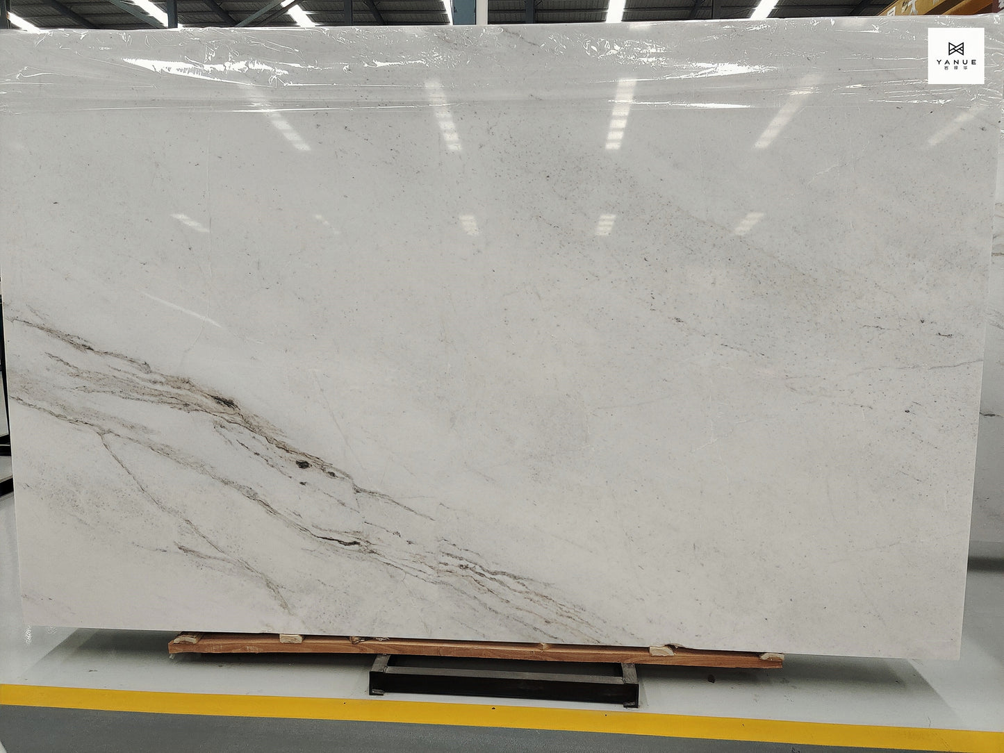 Quarry-White marble -Natural calacatta-With brown Veins -Polished Slabs -Warm marble-Villa Interior Decoration-Countertops-walls-floors-Background walls-unique marble