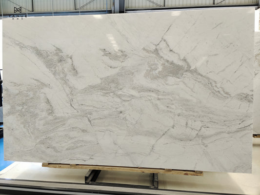 Quarry-White marble -Natural calacatta-With brown Veins -Polished Slabs -Warm marble-Villa Interior Decoration-Countertops-walls-floors-Background walls-unique marble