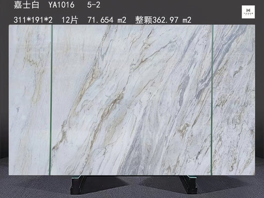 Quarry-White marble -Natural calacatta-With brown Veins -Polished Slabs -Warm marble-Villa Interior Decoration-Countertops-walls-floors-Background walls-unique marble