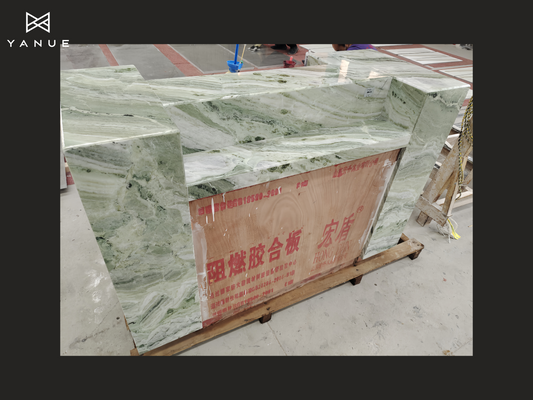 project-countertops -Natural stone - Cabinet- Green - for kitchen and fine dining bar counters - Customized-Design