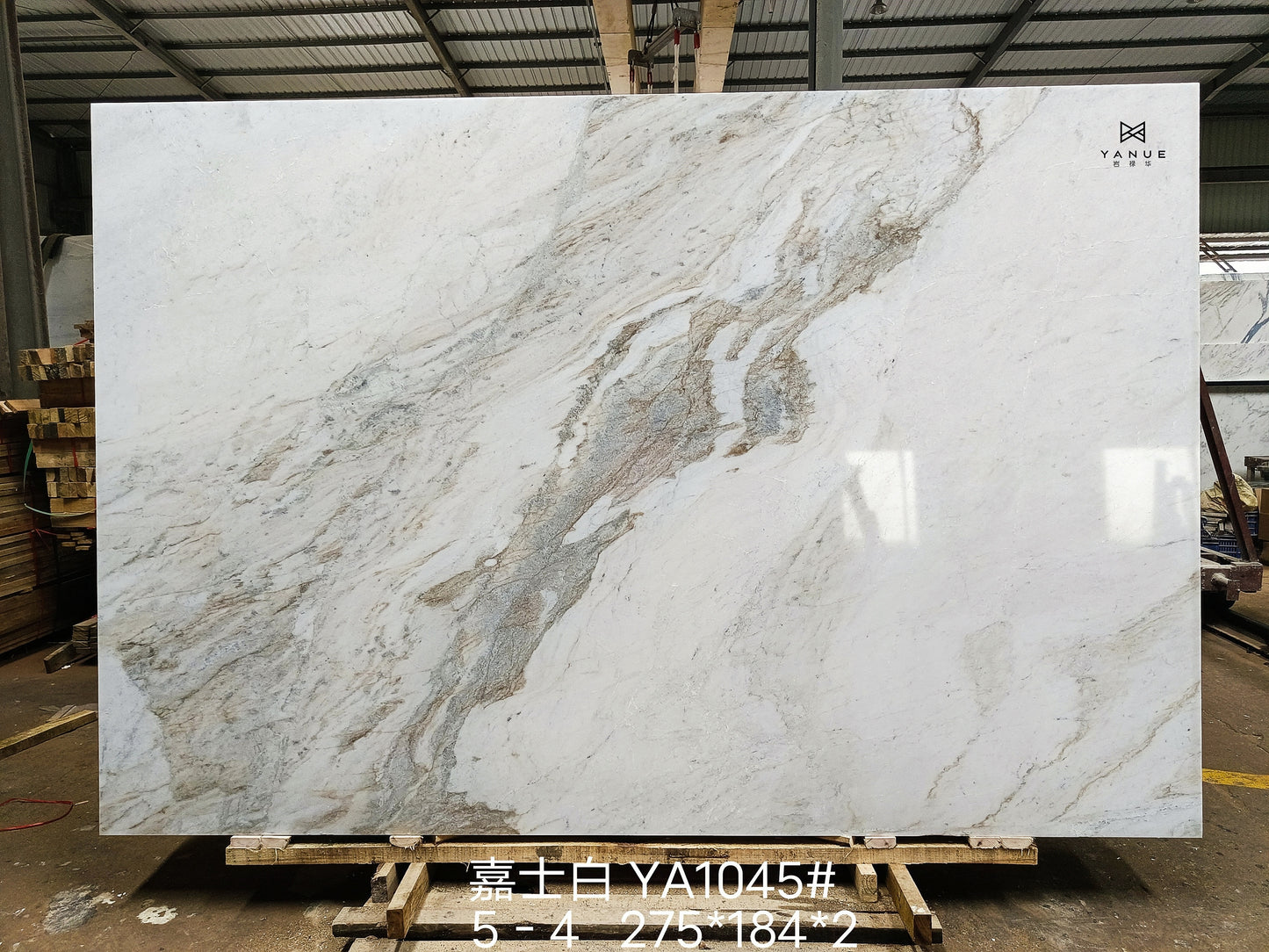 Quarry-White marble -Natural calacatta-With brown Veins -Polished Slabs -Warm marble-Villa Interior Decoration-Countertops-walls-floors-Background walls-unique marble