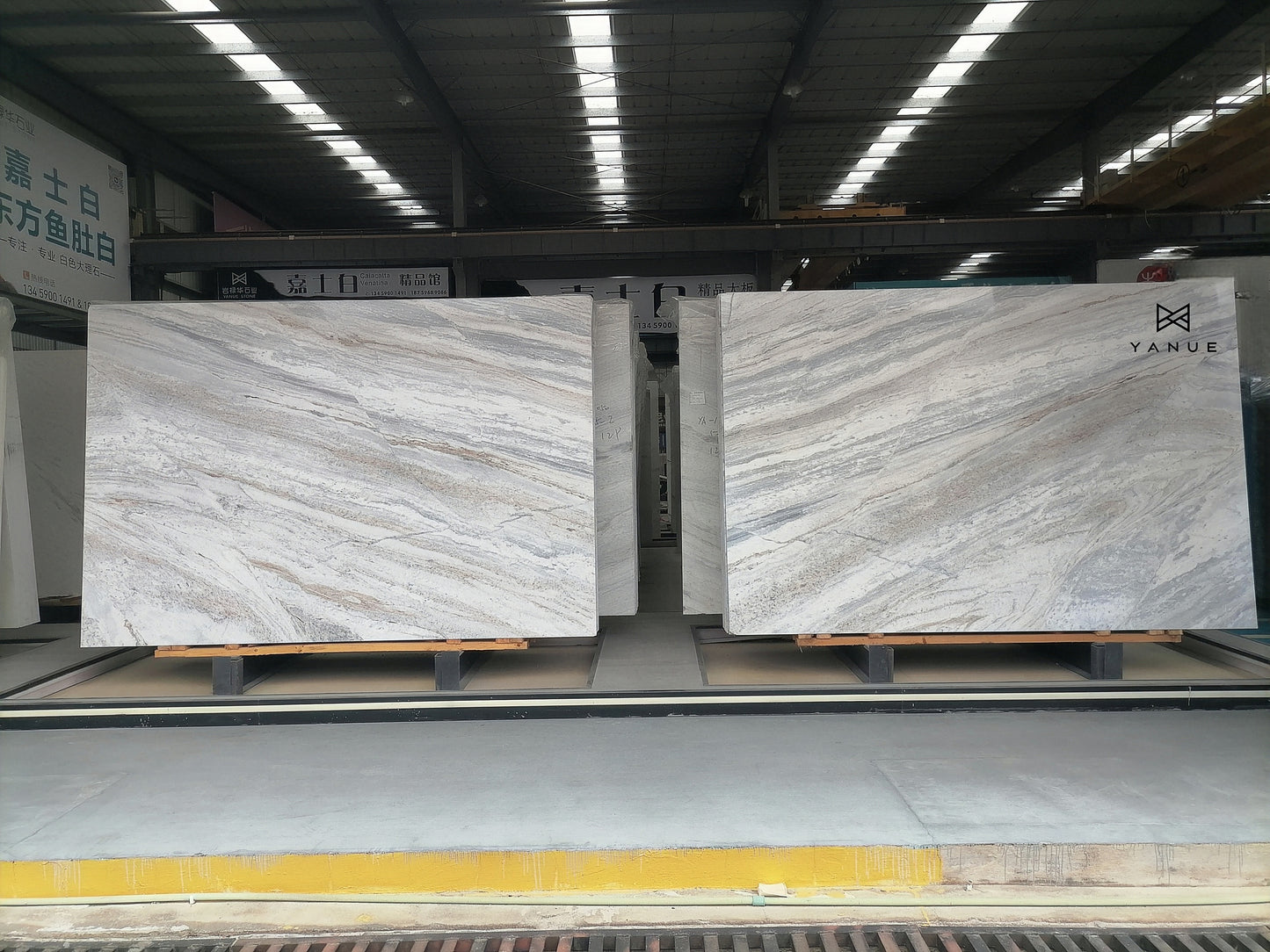 Quarry-White marble -calacatta-azure-With grey blue Veins -Polished Slabs -Warm marble-Villa Interior Decoration-Countertops-walls-floors-Background walls-unique marble