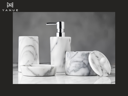 Crafts-Toiletries-Calacatta-Natural Stone-High-end Customization-Suitable for Hotel Villas