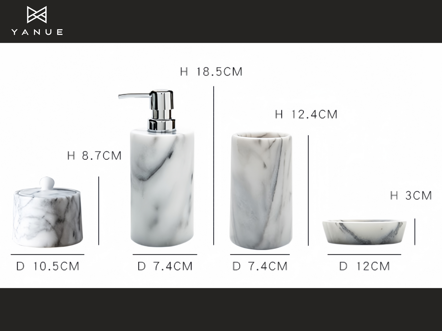 Crafts-Toiletries-Calacatta-Natural Stone-High-end Customization-Suitable for Hotel Villas