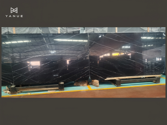 Slab-Nero-Marquina - Classic black and white pattern - Suitable for high-end construction and decoration projects - Luxury decoration - High-quality marble