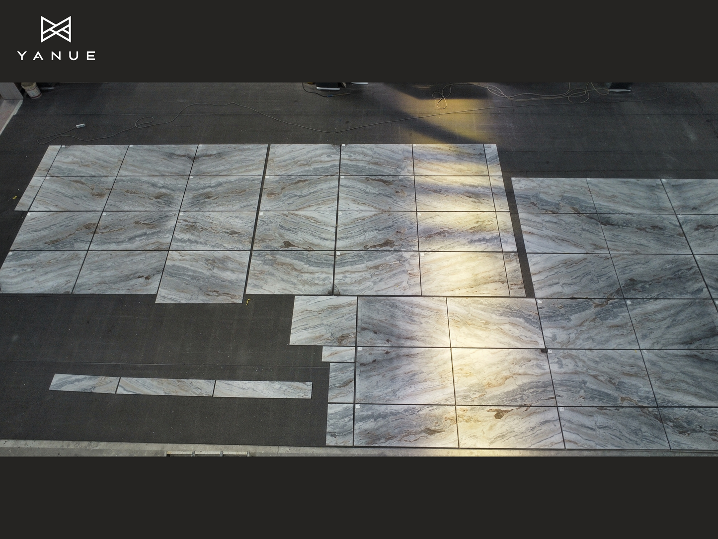 Project-Floor- Natural stone Customized -Calacatta-Luxurious interior decoration -Villa and Hotel-Design