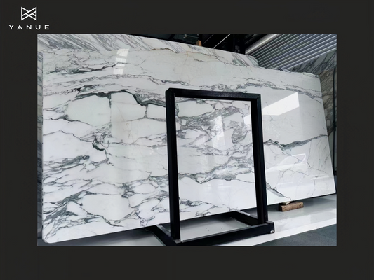 Slab-Vagli- Calacatta- -Luxury marble- Suitable for high-end construction and decoration projects -Classic -Modern living space