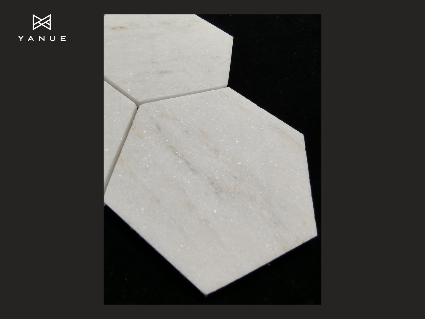 Mosaic- Natural stone -hexagon-Bathroom and kitchen-Calacatta-high quality marble-customized-European style