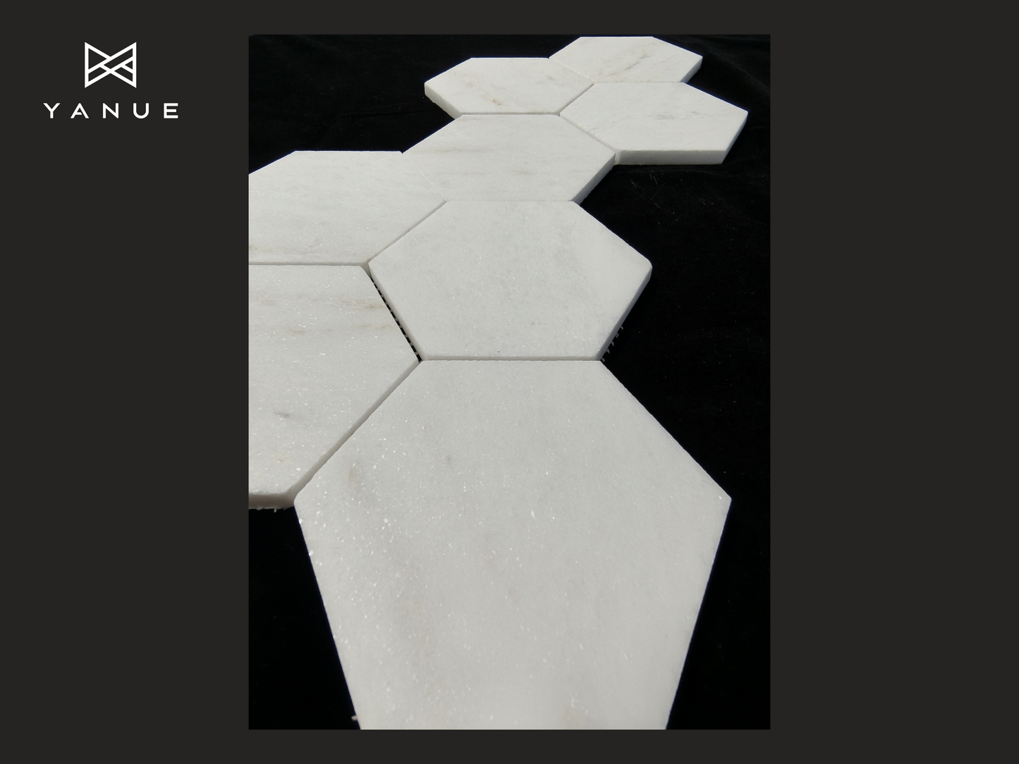 Mosaic- Natural stone -hexagon-Bathroom and kitchen-Calacatta-high quality marble-customized-European style