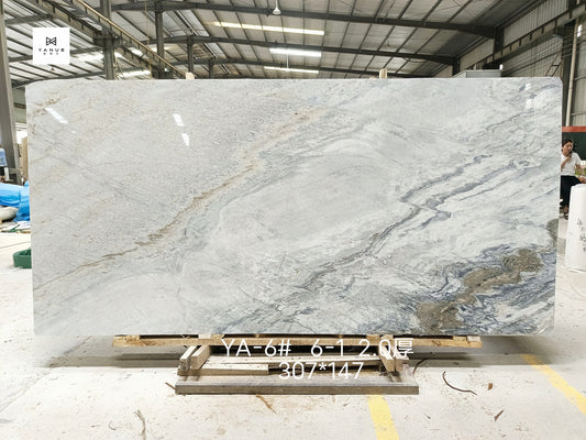 Quarry-White marble -Natural calacatta-With brown Veins -Polished Slabs -Warm marble-Villa Interior Decoration-Countertops-walls-floors-Background walls-unique marble