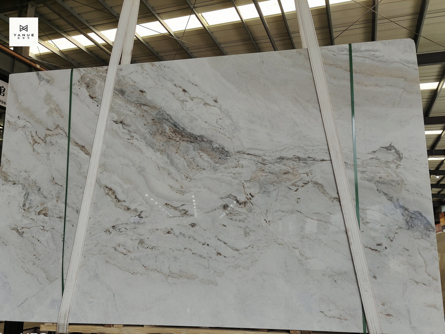 Quarry-White marble -Natural calacatta-With brown Veins -Polished Slabs -Warm marble-Villa Interior Decoration-Countertops-walls-floors-Background walls-unique marble