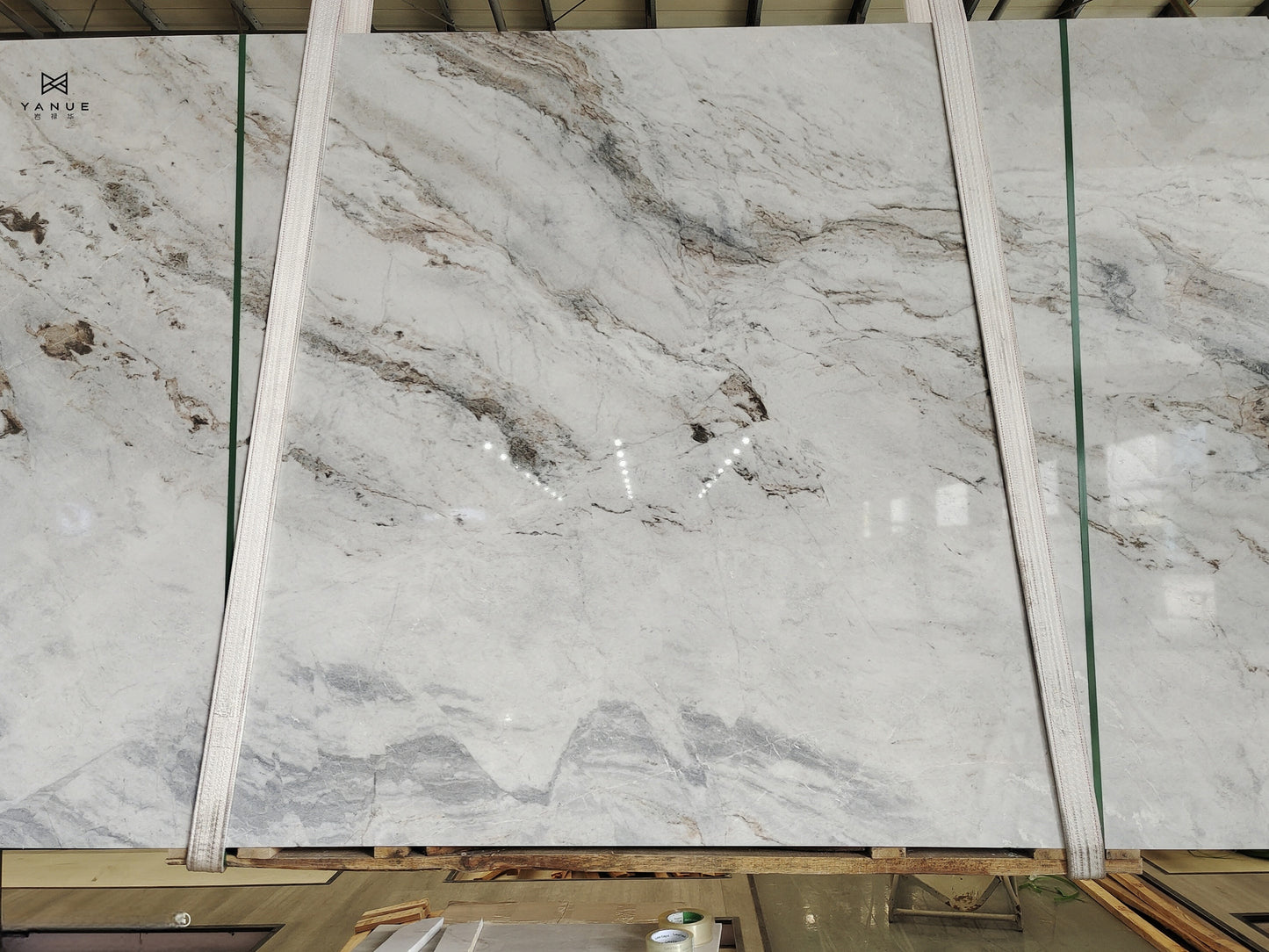 Quarry-White marble -Natural calacatta-With brown Veins -Polished Slabs -Warm marble-Villa Interior Decoration-Countertops-walls-floors-Background walls-unique marble