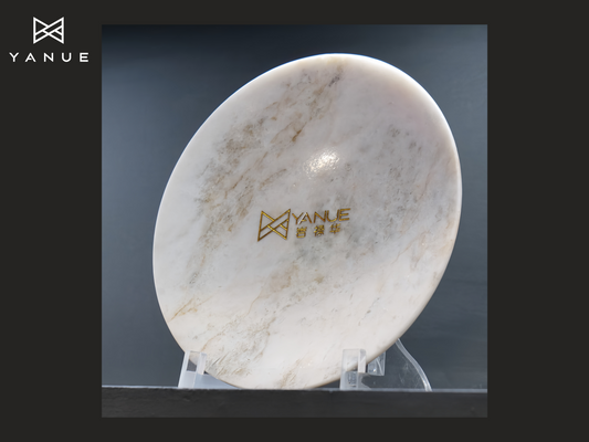 Crafts-Calacatta White-Marble Disc-High-end Customization-Interior Decoration-Suitable for Kitchen, Living Room