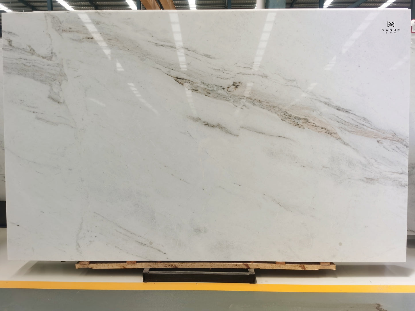 Quarry-White marble -Natural calacatta-With brown Veins -Polished Slabs -Warm marble-Villa Interior Decoration-Countertops-walls-floors-Background walls-unique marble